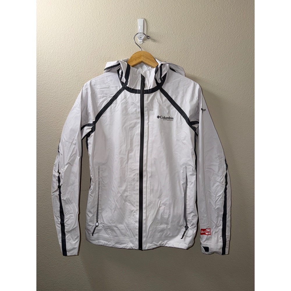 Women's Columbia Titanium OutDry Hooded Jacket Size Medium